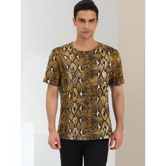 The short sleeves round neck t-shirts are featuring an all-over Print. Animal printed including leopard print, tiger printings and other prints, this t-shirt is comfortable and great for casual days. Pair with your pants or shorts for a summer look. Great gift for your father or grandpa on Father's Day. Short Sleeve Tiger Print T-shirt For Summer, Tiger Print Short Sleeve T-shirt For Summer, Tiger Print Crew Neck Graphic Tee, Leopard Print Relaxed Fit T-shirt With Crew Neck, Graphic Tee With Leopard Print And Crew Neck, Graphic Tee With Crew Neck In Leopard Print, Leopard Print Graphic Tee With Crew Neck, Graphic Tee With Tiger Print And Short Sleeves, Short Sleeve Graphic Tee With Tiger Print