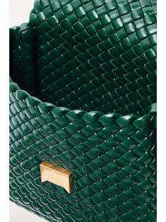 BOTTEGA VENETA Cobble padded intrecciato leather shoulder bag Luxury Green Woven Leather Bags, Formal Green Woven Leather Bag, Green Woven Leather Formal Bag, Green Intrecciato Weave Formal Shoulder Bag, Green Formal Shoulder Bag With Intrecciato Weave, Formal Green Shoulder Bag With Intrecciato Weave, Bottega Bag, New Bottega, Bottega Veneta Bags