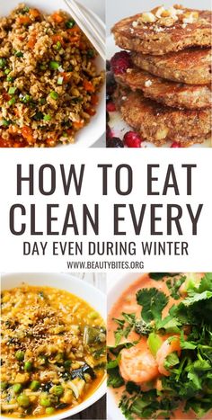 how to eat clean every day during winter