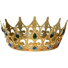 Regal Queen Crown | Party City Canada Crown Halloween Costume, Plastic Crown, Princess Tiaras, Queen Crowns, School Holiday Party, Themes Party, King And Queen Crowns, Royal Costume, Fairytale Party