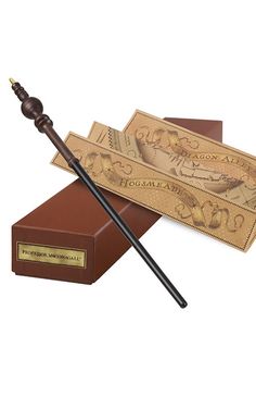 harry potter's wand and book box