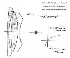 the drawing shows an image of a large object with two lines in it, and one line