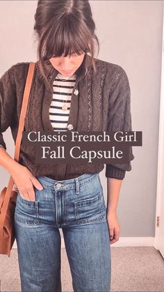 Cardigan French Style, Classic Comfortable Outfits, Wardrobe Capsule Outfits, Ladies Who Lunch Outfits, French Capsule Wardrobe 2023, Fall French Outfits, French Style Fashion Winter, Timeless Fall Fashion, French Fashion 2023