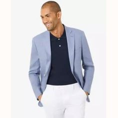 Lauren Ralph Lauren Combines Timeless Linen Style And Classic-Fit Comfort In This Sleek Sport Coat, Featuring Their Signature Ultrafine Stretch Design For Total Freedom Of Movement. Due To Variances In Monitor Color, And Lighting, The Color Of Some Items May Differ Slightly From The Photographs Ralph Lauren Fitted Long Sleeve Suits, Ralph Lauren Casual Business Blazer, Spring Business Suit With V-neck, V-neck Business Suits For Spring, Ralph Lauren Blazer For Spring Business Casual, Fitted Ralph Lauren Suits For Business Casual, Ralph Lauren Fitted Suits For Business Casual, Ralph Lauren Spring Blazer With Lapel Collar, Spring Tailored Ralph Lauren Blazer