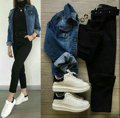 Outfits Con Jeans, Corte Bob, Western Wear Outfits, Trendy Dress Outfits, Causual Outfits, Outfit Combinations, Teenage Fashion Outfits, Casual Style Outfits