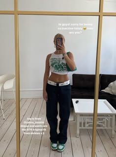 Outfits With Dickies Pants, Outfits With Black Dickies Pants, Dickies Pants Outfits Aesthetic, Blue Dickies Pants Outfit, How To Style Dickies Pants, Green Dickies Pants Outfit, Dickies 874 Outfit Girl, Dark Blue Dickies Outfit, 847 Dickies Pants