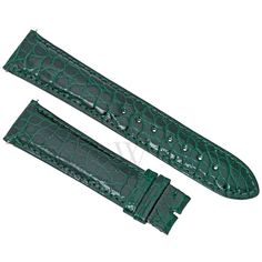 Green Watch, Watch Band, Alligator, Watch Bands, Grain, Buckle, Band, Green, Pattern