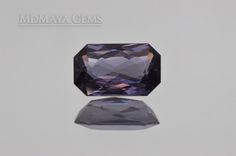 Unheated Violet Grey Spinel Gem. Octagon Cut. 1.42 ct under daylight Red Spinel, Violet Grey, Pink Spinel, Spinel Gemstone, Blue Violet, August Birth Stone, Ruby Ring, Three Stone, Precious Stones