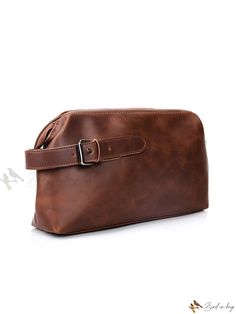 Bird in Bag - Large Capacity Waterproof Clutch Bag for Everyday Use Durable Brown Bags For Daily Use, Brown Waterproof Everyday Bags, Everyday Waterproof Brown Bag, Men Clutch Bag, Man Clutch, Adjustable Bag, Vintage Shoulder Bag, Holiday Essentials, Brown Pattern