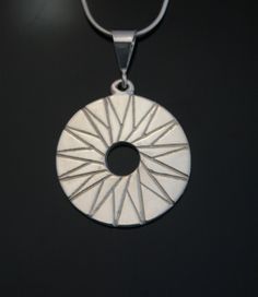 Sterling silver millstone