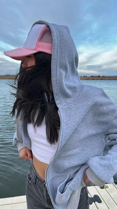 Inspo  • Summer  • Hat  • Pink  • Oversized jacket  • Hoodie outfit  • Ooo of color   • Simple   • Trendy Pink Cap Outfits For Women, Adidas Hat Outfit, Jacket Hoodie Outfit, Pink Cap Outfit, Zip Hoodie Outfit, Hat Outfits Summer, Ball Caps For Women, Ball Cap Outfit, Cap Outfits For Women