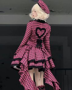 Plaid Outerwear, 영감을 주는 캐릭터, Fancy Outfits, Character Outfits, Shirt Skirt, Lolita Fashion