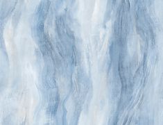 Smoke Texture Embossed Vinyl Wallpaper in Blue Lake from the Living With Art Collection by Seabrook Wallcoverings Watercolor Mural, Baby Blue Wallpaper, Watercolor Wave, Baby Blue Aesthetic, Light Blue Aesthetic, Contemporary Wallpaper, Blue Lake, 3d Texture, Blue Marble