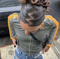 Y2k Hairstyles, Sleek Hairstyles, Baddie Hairstyles, Hair Day, Pretty Hairstyles, Hair Looks, Hair Inspo