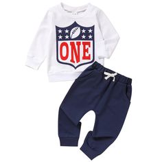 PRICES MAY VARY. Material - Top: 73% cotton, 20% polyester, 7% spandex, Pants: 65% cotton, 35% polyester. Size: First birthday boy outfit clothes for 9m to 12m and 1 birthday baby boy outfit for 12 months to 18 months. Perfect for first 1st birthday party, baby shower gift, family gathering, festival, holidays, everyday wear.Comfy for home-wearing and outdoor-playing. BEST GIFT for baby: 1st birthday outfit boy 2pcs autumn winter clothing suits, nice gifts for your baby, your baby will love you Fall 1st Birthday Boy, One Year Old Birthday Outfit, 1st Birthday Outfit Boy, One Year Old Birthday, Birthday Clothes, Old Outfits, Nice Gifts, 1 Birthday, Spandex Pants