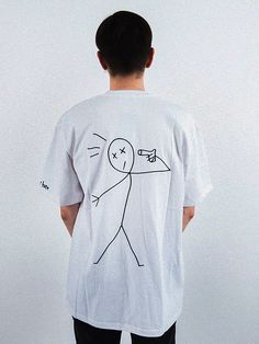 Editor's NotesCPGN’s t-shirt gives casual and minimal look with oversized fit and unique tattoo print detail.- Round neck t-shirt- Oversized fit- Half sleeves- Lettering tattoo print in front and sleeve- Simple tattoo print in backMeasurements(in.)M / L / XL- Length: 27.6in. / 28.3in. / 29.1in.- Shoulder: 19.7in. / 20.5in. / 21.3in.- Chest: 20.5in. / 21.7in. / 22.4in.- Sleeve: 8.3in. / 8.7in. / 9.1in.*Model Info: 5’7’’ 108.0lbs Fitting Size M*Model Info: 5’10’’ 154.3lbs Fitting Size XLCompositio White Print T-shirt With Back Print For Streetwear, Short Sleeve T-shirt With White Back Print, Tattoo Half Sleeve, Lettering Tattoo, Simple Tattoo, Minimal Look, Unique Tattoo, Half Sleeve Tattoo, Tattoo Lettering