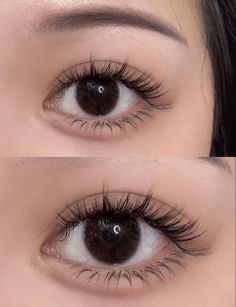 Lash Extensions Styles Natural Asian, Subtle Classic Lash Extensions, Eye Extension Styles, Eyelash Extension Asian Eyes, Natural Asian Eyelash Extensions, Lower Eyelash Extensions, Natural Asian Lash Extensions, Natural Doll Eyelash Extensions