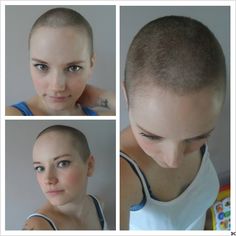 All sizes | Short cut | Flickr - Photo Sharing! Hairstyles Buzzcut, Short Cuts For Women, Bald Beauty, Extreme Hairstyles, Please Do Not Disturb, Q Photo