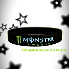 This is for one monster energy runner bracelet. * Brand new! * Rubber * ONE SIZE FITS ALL! ♡ hi, thank you so much for supporting my Y2K shop! I want to bring nostalgia and happiness to everyone who shops with me! Nostalgia was always an escape from negativity for me, as well as causing me extreme happiness and I want to help others feel the same kind of happiness I feel from it! NO RETURNS / NO REFUNDS UNLESS AGREED UPON. If this is your style: Y2k , MCBLING , grunge , dollz , dollz mania , bra Emo Rubber Bracelets, Emo Bracelets, Mcbling Trashy Y2k, Extreme Happiness, Y2k Shop, Emo Mcbling, Trashy Y2k Aesthetic, 2000s Scene, Emo Fits