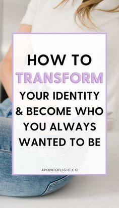 how to transform your identity and become who you always wanted to be 15 Minute Morning Yoga, Happy Person, What Is Self, Personal Identity, Inner Healing, Morning Yoga, Shadow Work, Change Me, Best Self