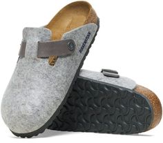 Perfect for cozy mornings around the campground or casual evenings out on the town  the men's Birkenstock Boston Wool clogs have an easy  slip-on design for instant laid-back comfort. Winter Outdoor Clogs With Textured Footbed, Mens Birkenstock Clogs, Outdoor Slippers With Textured Footbed, Outdoor Leather Footbed Slippers With Round Toe, Winter Outdoor Clogs With Removable Insole, Winter Outdoor Slip-on Clogs, Outdoor Slippers With Leather Footbed And Round Toe, Casual Winter Clogs With Removable Insole, Comfortable Leather Clogs For Outdoor Activities