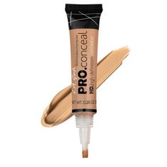 LA GIRL Pro Conceal HD High Definition Concealer 0.25oz - ikatehouse Peach Corrector, Green Corrector, La Girl Pro Concealer, Pro Concealer, Complete Makeup, Covering Dark Circles, Lip Scrubs, Fair Skin Tone, Skin Imperfection