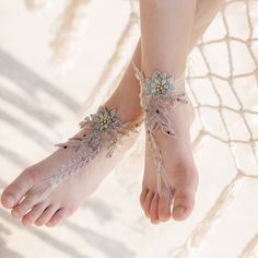 Boho Lace Barefoot Sandals, Beach Wedding Foot Jewelry, Bridal Boho Wedding Shoes in White and Silver or Cocoa Brown, Silver and Blue Beach Wedding Shoes Barefoot, Barefoot Sandals Beach Wedding, Lace Barefoot Sandals, Bridal Foot Jewelry, Boho Wedding Shoes, Barefoot Sandals Wedding, Beach Wedding Sandals, Beach Wedding Sandals Barefoot, Beach Wedding Shoes