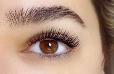 Natural Looking Individual Lashes, Makeup Looks With Eyelash Extensions, Eyelash Extensions Long Wispy, Shorter Eyelash Extensions, Natural Looking False Eyelashes, Princess Lash Extensions, Natural Looking Lashes Extensions, Natural Look Lash Extensions, Classic Lash Extensions Hooded Eyes