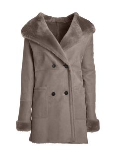 Sophistication and extraordinary warmth, our Emma Italian Merino Shearling Sheepskin Coat will keep you cozy throughout your day. It is crafted with soft Merino sheepskin, this shearling jacket is so warm thanks to the shearling trim at the shawl collar with hood. Chic Shearling Fur Coat For Cold Weather, Mink Colored Shearling Fur Coat With Faux Fur Trim, Sheepskin Mink-colored Outerwear For Cold Weather, Sheepskin Outerwear In Mink Color For Cold Weather, Mink Sheepskin Fur Coat With Faux Fur Lining, Mink Color Sheepskin Fur Coat With Faux Fur Lining, Mink Colored Sheepskin Fur Coat With Faux Fur Lining, Mink-colored Shearling Fur Coat With Faux Fur Lining, Mink Colored Faux Fur Coat With Shearling