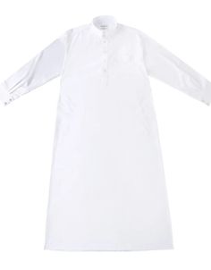 High Quality Casual Jubba Thobe This high-quality casual jubba thobe is a perfect gift for your husband. It is made from soft and breathable polyester fabric, and features a loose fit that allows for freedom of movement. The thobe has a long sleeve design and a mandarin collar, and it is available in a variety of colors to choose from. This thobe is perfect for everyday wear, as well as for special occasions such as Eid and Ramadan. It can be dressed up or down, and it is sure to keep your husband looking and feeling his best. Processing Time : 30 Working Days Style: Casual Season: Spring, Summer, Autumn, Winter Material: Polyester Item Type: Jubba Thobe Fabric Type: Broadcloth Department Name: Adult Color: White, Beige, Wine Red, Sky Blue Weight: 0.45 KG Applicable Season: Four Seasons Ap Long Sleeve Design, White Sky, Hijab Scarf, Hip Dress, Muslim Women, White Beige, Waist Dress, Ethnic Fashion, Mandarin Collar