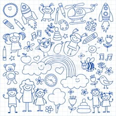 children's drawings on lined paper with space for text stock photo, images and royalty illustrations