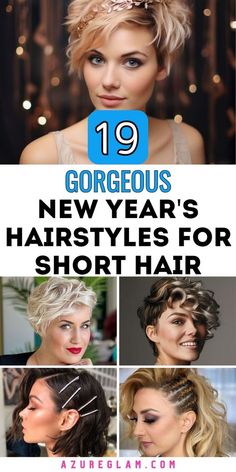 Pixie Hairstyles 2025, Bob Formal Hairstyles, Pixie Bridal Hair, Party Hairstyles For Short Hair, Chinese Bob Hairstyles, Pixie Party, Formal Hairstyles For Short Hair, Grown Out Pixie, New Year Hairstyle