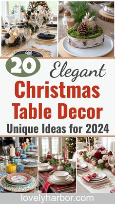 elegant christmas table decor unique ideas for the year roundup from love my marbob