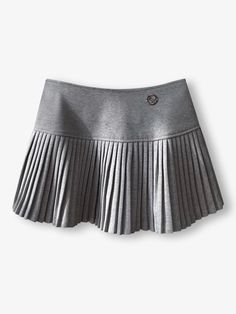 Introducing the bel air skirt, cut from premium fabric for a flawless fit. Featuring a sweet A-line silhouette, high waist, and mini length, designed to sculpt and shape an hourglass figure. Gray Pleated Mini Skirt For Spring, Gray High Waist Pleated Mini Skirt, Gray Skort For Spring, Trendy Pleated Gray Bottoms, Fitted High Waist Gray Skort, High Waist Fitted Gray Skort, Trendy Gray Skort For Spring, Gray Stretch Mini Bottoms, Gray Fitted High Waist Mini Skirt