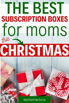 the best subscription boxes for moms this christmas