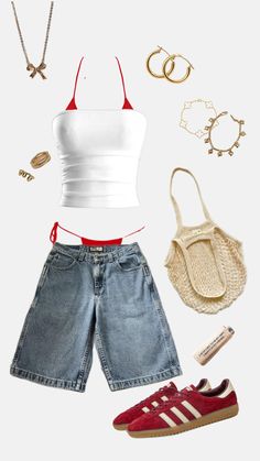 Summer Outfits Trendy, Inspiration For Women, European Summer Outfits, Top Clothing, Neue Outfits, Clothing Brands