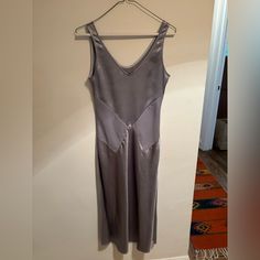 Silver, 90s Minimalist Style Make Me An Offer Marc Jacobs Dress, Make Me An Offer, Minimalist Style, Minimalist Fashion, Marc Jacobs, Colorful Dresses, Slip Dress, Midi Dress, Womens Dresses