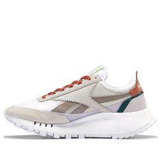 Reebok Classic Leather Legacy FY7443 (SNKR/Women's) Reebok Classic Leather Legacy, Reebok Classic Leather, Adidas Classic, White Running Shoes, Jogging Shoes, Marathon Running Shoes, Reebok Classic, Marathon Running, Running Shoes Sneakers