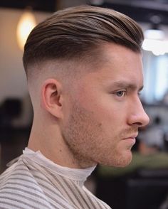 Mens Wavy Haircuts, Skin Fade Hairstyle, Mens Haircuts Straight Hair, Hairstyles For Receding Hairline, Hair Cuts 2017, Military Haircut