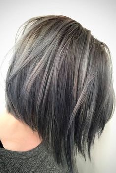 Women's Haircuts, Balayage Straight, Wig Ideas, Silver Hair Color, Transition To Gray Hair, Short Grey Hair, Blending Gray Hair, Gray Hair Highlights