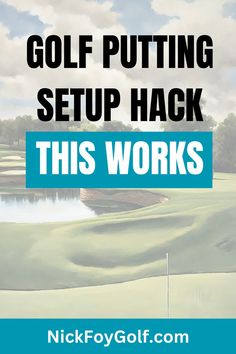 Use this setup strategy to make sure you're properly aligned to your putt and your posture isn't causing you to miss putts by pulling and pushing them off line. Here's the putting drill to practice... #golftips Off Line, Putt Putt, To Miss