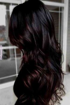 Hairstyle Trends - 30 Flattering Dark Hair Colors to Try Right Now (Photos Collection) Rambut Brunette, Balayage Blonde, Winter Hair Color, Brown Hair With Highlights