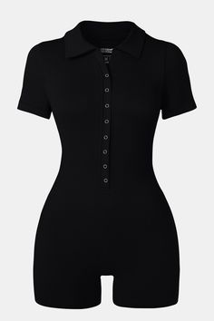 Collared Neck Short Sleeve Active Romper Experience ultimate comfort and style with our Collared Neck Short Sleeve Active Romper. Made with high-quality, lightweight material, this romper offers a modern and trendy look perfect for any active lifestyle. Featuring a collared neck and short s... https://fitggins.com/products/collared-neck-short-sleeve-active-romper FITGGINS #fitgginsfashion #trendywomen #onlinefashionstore #latesttrends #hotteststyles #womensclothing #fashionforward #shopnow... Active Romper, Maxi Dress Cocktail, Maxi Dress Formal, Plus Size Shopping, Swimwear Sale, Denim Overalls, Formal Evening Dresses, Cardigan Jacket, Leggings Shop