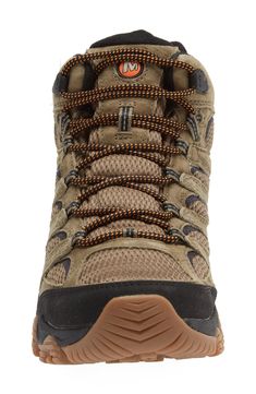 A breathable mesh tongue and supportive footbed offer adventure-ready comfort in a rugged hiking boot finished with an aggressive all-terrain tread. Waterproof: protects against rain, puddles and slush to keep feet dry in wet conditions Breathable mesh allows ventilation of excess heat for cooling comfort Removable insole with arch support Leather and textile upper/recycled synthetic lining/rubber sole Imported Rugged High-top Breathable Waterproof Boots, Durable Nylon Hiking Boots, Functional Nylon Boots For Adventure, Functional Nylon Adventure Boots, Durable Nylon Waterproof Boots For Adventure, Durable Nylon Waterproof Boots For Outdoor Work, Nylon Durable Boots For Outdoor Activities, Waterproof Lace-up Hiking Boots For Camping, Rugged Breathable Boots For Adventure