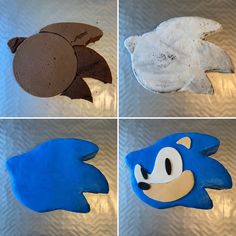 You'll receive a printable PDF of the template shown along with 3 pages of detailed cake assembly and decorating instructions (including links to supplies!). Cake Assembly, Sonic The Hedgehog Cake, Sonic Cake, Hedgehog Cake, 5th Birthday Cake, Cake Templates