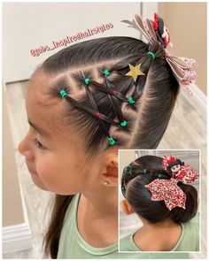 Kids Thanksgiving Hairstyles, Thanksgiving Toddler Hairstyles, Toddler Thanksgiving Hairstyles, Christmas Hairstyles Long Hair, Kids Holiday Hairstyles, Reindeer Hairstyle, Hair Styles For School Kids, Cute Hairstyles For Christmas