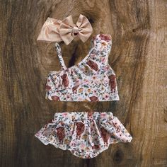 We suggest pairing this swimsuit with Rose Gold Petals bow! *Please note the suggested bow is not apart of the set but is available for purchase separately.* Cute Summer Swimming Sets, Cute Summer Sets With Bow Detail, Cute Summer Sets With Bow, Cute Summer Sets With Matching Headband, Fitted Swimwear With Bow For Swimming, Pink Swimming Sets For Summer, Summer Vacation Swimwear With Bow, Fitted Summer Sets With Matching Headband, White Summer Sets With Matching Headband