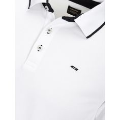 Brand: Jack & Jones Gender: Men Type: Polo Season: Fall/Winter PRODUCT DETAIL • Color: white • Fastening: buttons • Sleeves: short • Collar: polo COMPOSITION AND MATERIAL • Composition: -100% cotton • Washing: machine wash at 30° White Polo Shirt With Button Closure For Work, White Cotton Polo Shirt For Golf, White Collared Polo Shirt With Button Closure, Formal Fitted White Polo Shirt, White Fitted Formal Polo Shirt, White Polo Shirt With Button Closure, Modern White Top With Button Closure, Casual White Polo Shirt For Work, Fitted White Polo Shirt For Golf