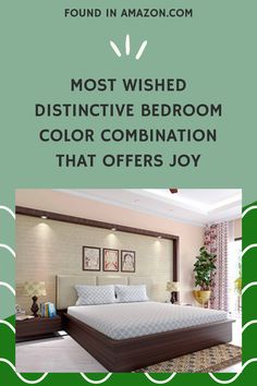 [Promotion] Stunning Bedroom Colour Combination And Paint Design Ideas - Asian Paints #asianpaintbedroomcolorcombination Bedroom Wall Colour Combination, Bedroom Colour, Paint Design