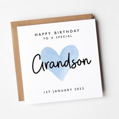 a card with the words happy birthday to a special crandaadd on it